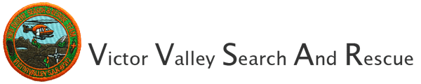 Victor Valley Search And Rescue Logo